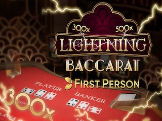 First Person Lightning Baccarat