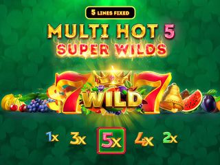Multi Hot 5 Super Wilds