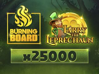 Larry the Leprechaun Burning Board™