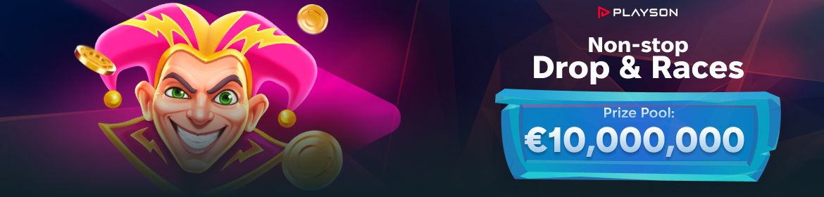 Playson Non-Stop Drops Network Promotion